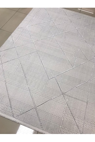 Merinos Halı Ritim 773338 060 Serisi Salon Oturma Yatak Odası Halısı Krem