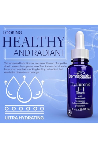 Dermapeutics Hyaluronik Asit Yüz Serumu 29.57 ML