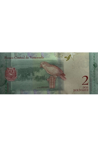 Emir Collectıon Venezuela 2018 Yılı 2 Bolivares Çil Unc Koleksiyon Para