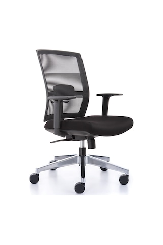Rapido Rapido Alüminyum Ayaklı Ergonomik Fileli Çalışma Koltuğu -D227 Al