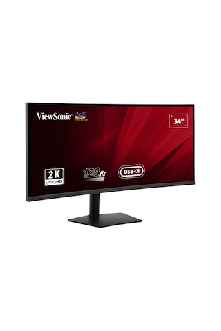 Vıewsonıc 34" Ips Va3420c 1ms 120hz Hdmı-dp Multimedya Kavisli Kurumsal Monitör 3440x1440