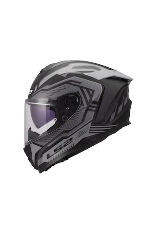 Ls2 Challenger 2 Dravıx Mat Gri Kask Mat Gri