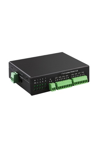 Jzcat RS485 Endüstriyel İzole 8 Port Hub