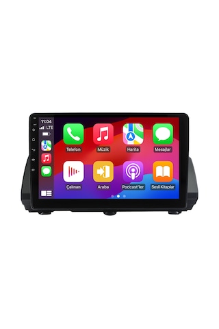 Dacia Jogger Android Multimedya Sistemi 2021-2024 8gb Ram, 64gb Hafıza, Bluetooth, Carplay & Android Auto Kamera 9"