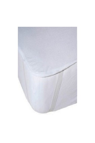 Bebesi 70x110 Cm Sıvı Geçirmez Bebek Pamuk Alezi Beyaz