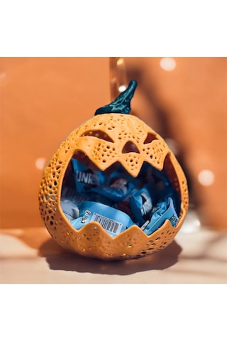 Halloween Balkabağı Şeker Kasesi Cadılar Bayramı