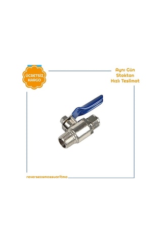 Su Arıtma Cihazı Için Metal Mini Hat Alma Küresel Vana