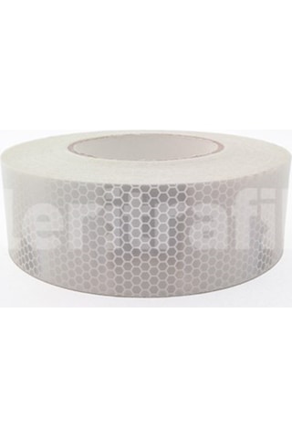 İleri Trafik 10CM x 46M Mikroprizmatik EKO-2546 Reflektif Bant Beyaz