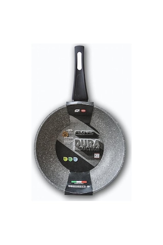 Flonal Duiwo03230 Dura İndüksiyon İtalyan Wok Tava 32cm