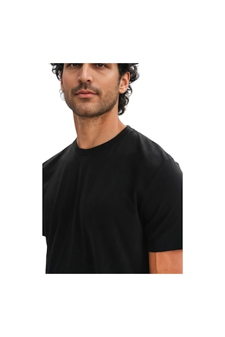 Ar-ma Erkek Regular Fit Pamuk Süprem Basic Bisiklet Yaka Tişört Y31344408002 Siyah M