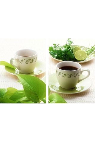 Suntek 2-panel Modern Tuval Duvar Yapıt Boyama Kahve Baskı