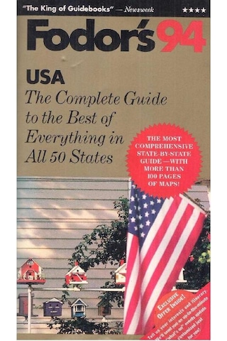 Usa '94: The Complete Guide To The Best Of Everything İn All 50 States Gold Guides 2.el