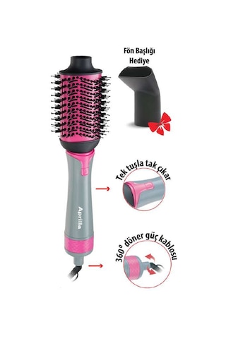 Aprilla AHS-2036 Hava Üflemeli Saç Şekillendirici