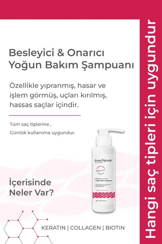 Besleyici & Onarıcı Yoğun Bakım Şampuanı 100 Ml