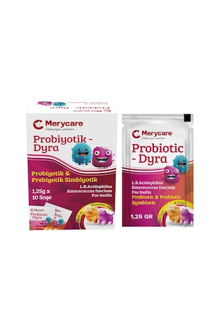 Merycare Kedi ve Köpekler İçin Probiyotik Dyra Prebiyotik Simbiyotik 10 x 1.25 G