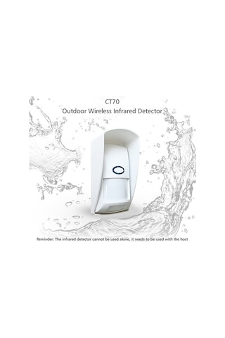 Moly Yunboo Ct70 Kablosuz 25kg Evcil Hayvan Engeli Pır Sensörü - 12m Algılama, 110 Geniş Açılı Güvenlik Alarmı