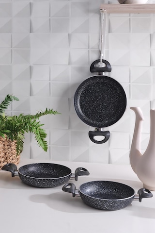 Comfort Sahan Seti Granit 3lü Sahan Tavası 20-22-24 Cm