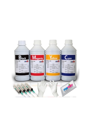 Epson Mürekkep L Serisi Yazıcılar için Uyumlu ( 1Lt ) Seçenekli