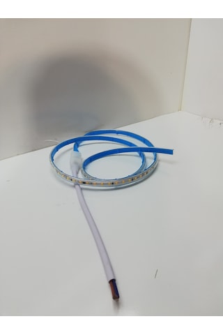 Şerit Led 220 Volt Trafosuz Yapışkanlı Dış Mekan Amber Işık Fiş + 1 Metre Ct-4477 1 Metre