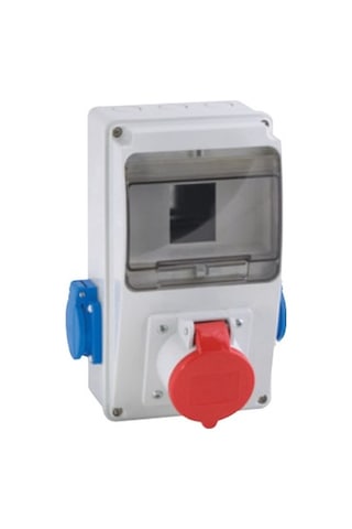Ne-ad 5012 Kombinasyon Kutusu Makine Prizi 3x25 Ön+pano Prizi 1x16