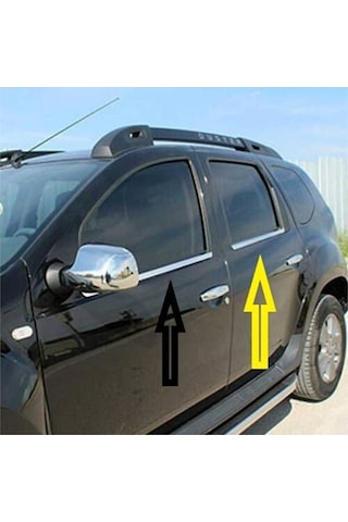 Dacia Duster Cam Çıtası 2010 Üzeri 4 Prc P. Çelik
