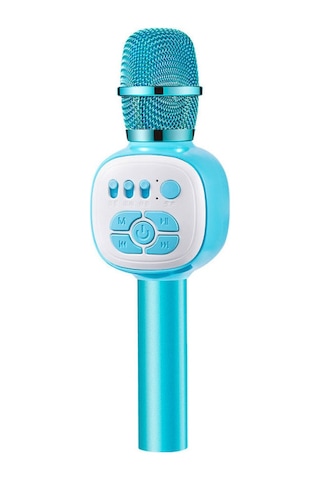 Reedark Çocuklar İçin Kablosuz Mikrofon Bluetooth Bağlantısı Renkli Işık Efektleri Gerçek Zamanlı Kulak İzleme Çıkarılabilir Lityum Pil İle Mavi