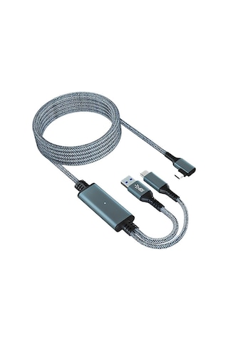 Meta/3 Bağlantı Kablosu 5m Vr Veri Kablosu 2a Hızlı Şarj 5gbps Yüksek Hızlı Veri Aktarım Kablosu-perfet İle Uyumludur