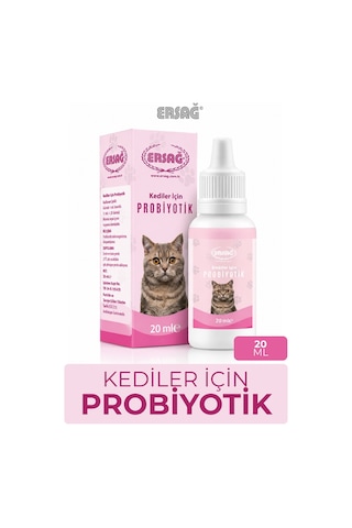 Ersağ Kediler İçin Probiyotik Destek 20 ML