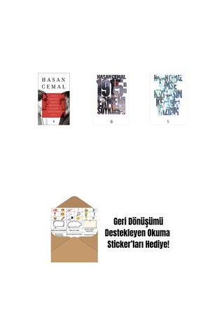 Hayat İşte Böyle Geçip Gidiyor + 1915: Ermeni Soykırımı + Kimse Kızmasın Kendimi Yazdım + Okuma Sticker'ları
