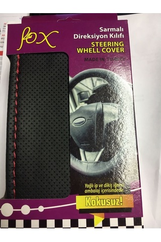 Fox Sarmalı Dikmeli 37-38 Cm Direksiyon Kılıfı