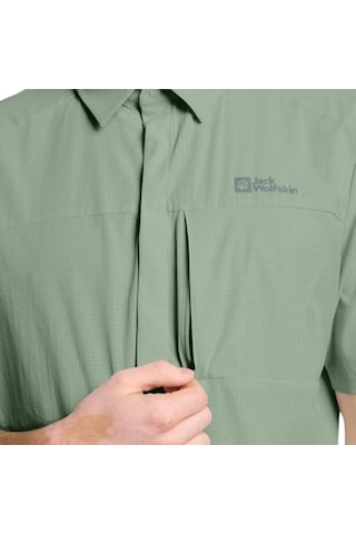 Jack Wolfskın Jack Wolfskin Vandra S S Shirt Erkek Gömlek 21884 Çok Renkli