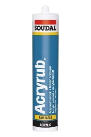 5 Adet Soakrilik Beyaz Mastik 500 Gr Çok Renkli