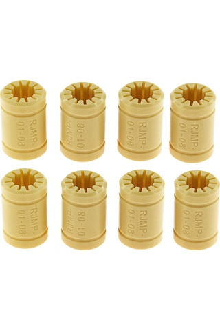 Singree 8 Adet Rjmp 01-08 Plastik Lineer Bearing: Vibrasyon Ve Gürültü Azaltıcı, Yağlama Gerektirmeyen 3d Yazıcı Aksesuarı