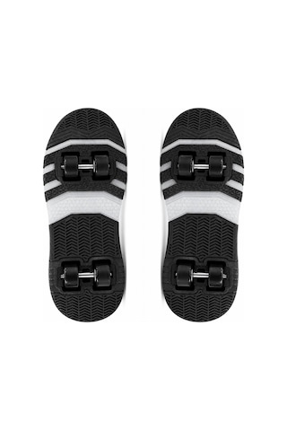 Işıklı Spor & Paten Dönüşümlü Çocuk Ayakkabı Yedek Tekerleği 4'lü Set Siyah