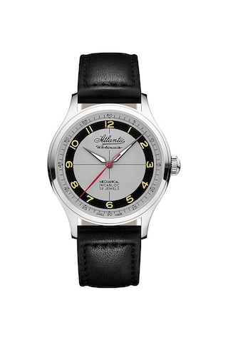 Atlantic Worldmaster Original Mechanical 53680.41.23 Kurmalı Mekanik Erkek Kol Saati Metalik Gri