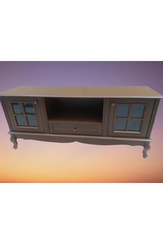 Bengimobilya Tv Sehpası Windovs Model Pencere Ahşap Kayın Torna Avangart Aslan (483185857)