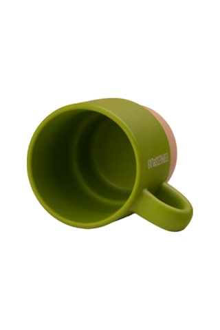 Espressolab Stoneware Espresso Bardağı No:107 120 Ml Seramik Espresso Kupası Açık Yeşil