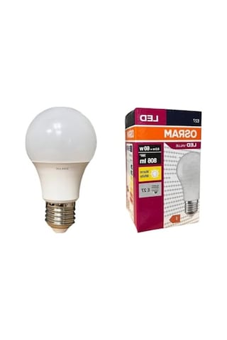 Led Ampul, 8.5w Güç, 2700k Sıcak Sarı Işık İle Enerji Tasarruflu 10'lu Paket