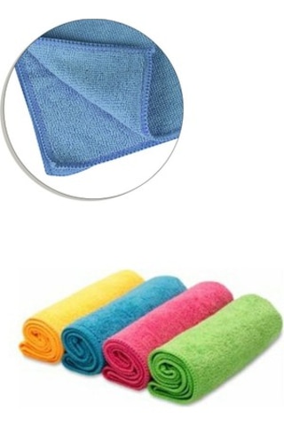 Microfiber Banyo Mutfak Ve Yer Temizleme Bezi 40x40 20 Adet
