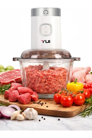 Yui M-2001 300 W 3'ü 1 Arada Blender Seti