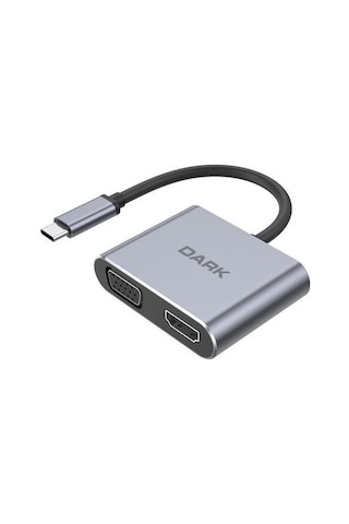 Dark Dk-Ac-U31Xmst 0.15Metre Type-C - Hdmi_VgaD Çevirici Adaptö