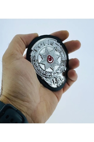 Polis Kemer Rozeti Demir Rozet Gri