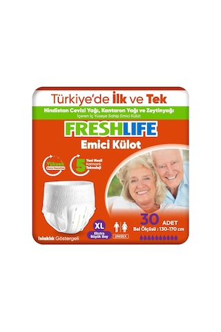 Freshlife Xlarge Emici Külot 30 Adet XL