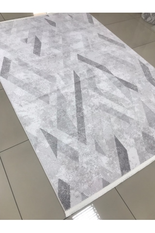 Merinos Halı Vista 76586 097 Serisi Triko Akrilik Salon Oturma Yatak Odası Halısı Gri