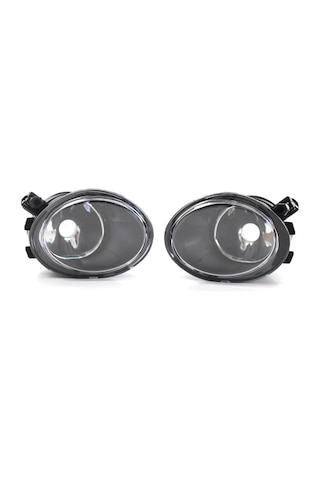 Mufunye Bmw E46 3 Serisi 2001-2005 , M3 1999-2002 , E39 M5 Ön Tampon Sis Lambası Seti 2 Adet - Plastik, Siyah, Ampul Yok - Gz.c085l/r