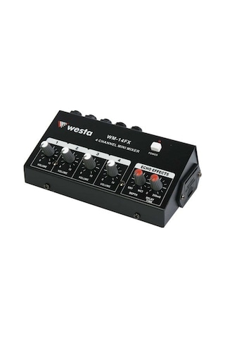 Westa Wm-14Fx 4 Kanal Mini Mikser Ekolu