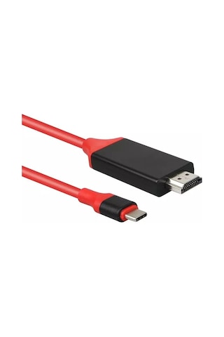 USB Type C 3.1 To HDMI 4330A Çevirici Dönüştürücü Kablo TV