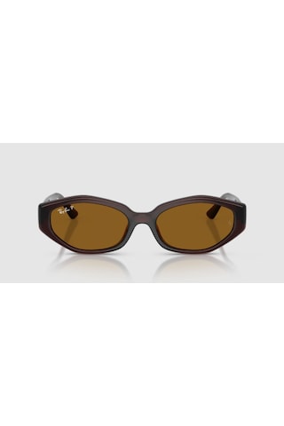 Ray-ban 0rb4473d 714/83 56 Unisex Güneş Gözlüğü Altın - Beyaz