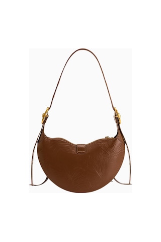 Jw Pei Tessa Shoulder Bag Vegan Deri Ayarlanabilir Askılı Kadın Omuz Çantası Kahverengi