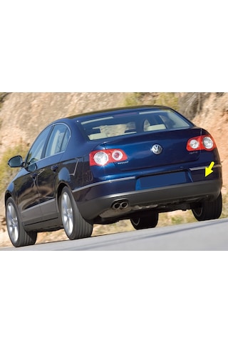 VW Passat B6 Sedan 06-11 Arka Tampon Çeki Demiri Kapağı 3C5807441